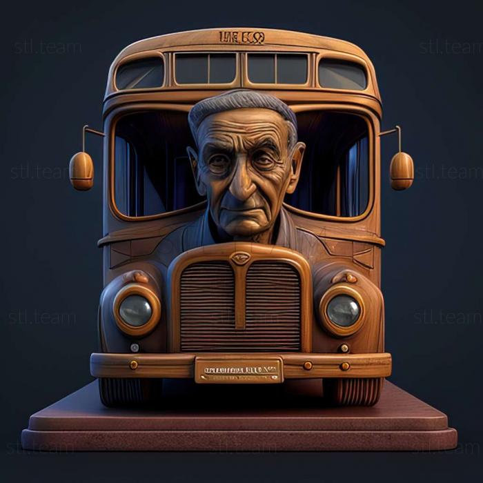 3D модель Игра Симулятор водителя автобуса 2018 (STL)